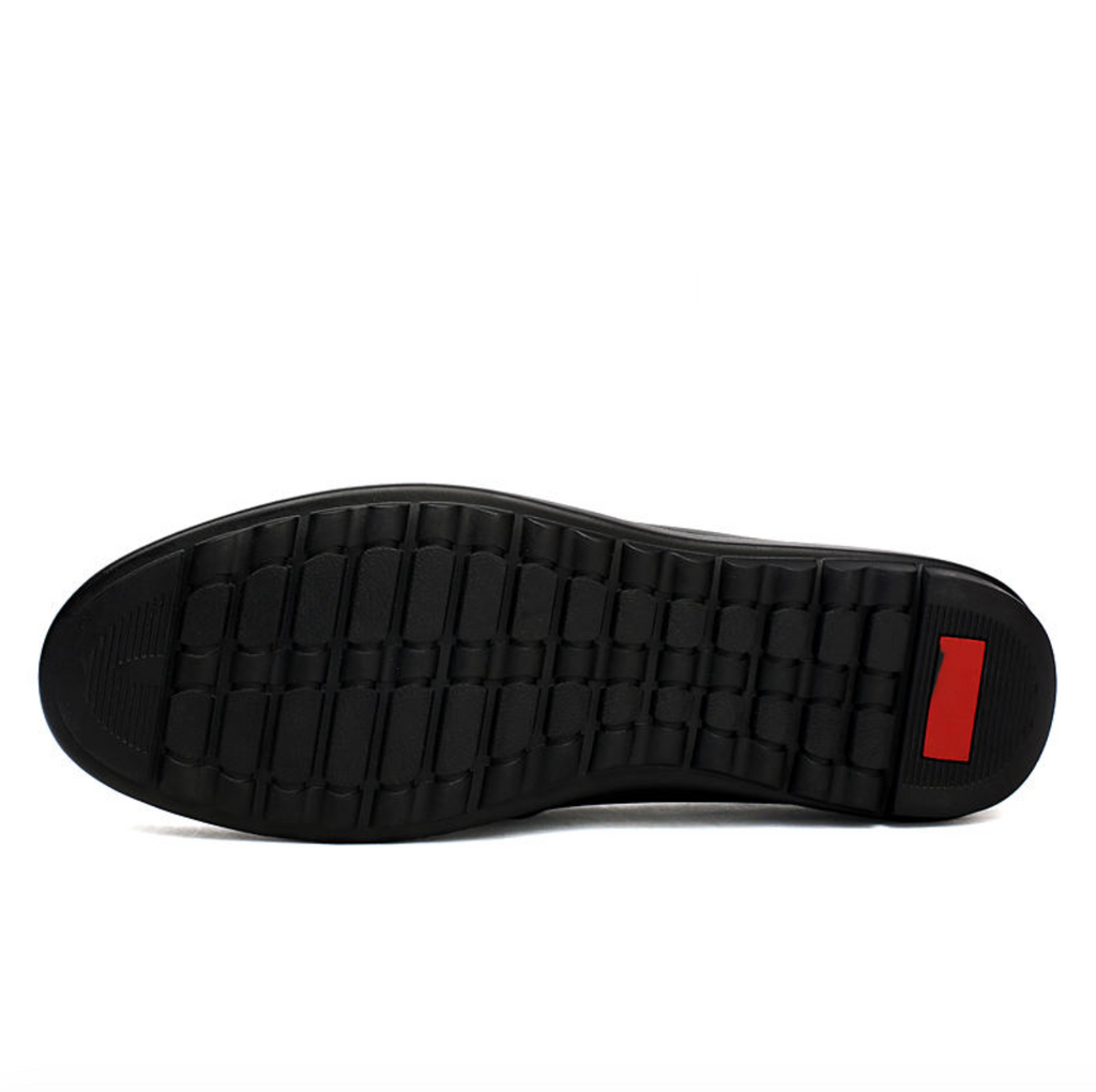 Elegant Genuine Leather Slip-On Loafers for Men
