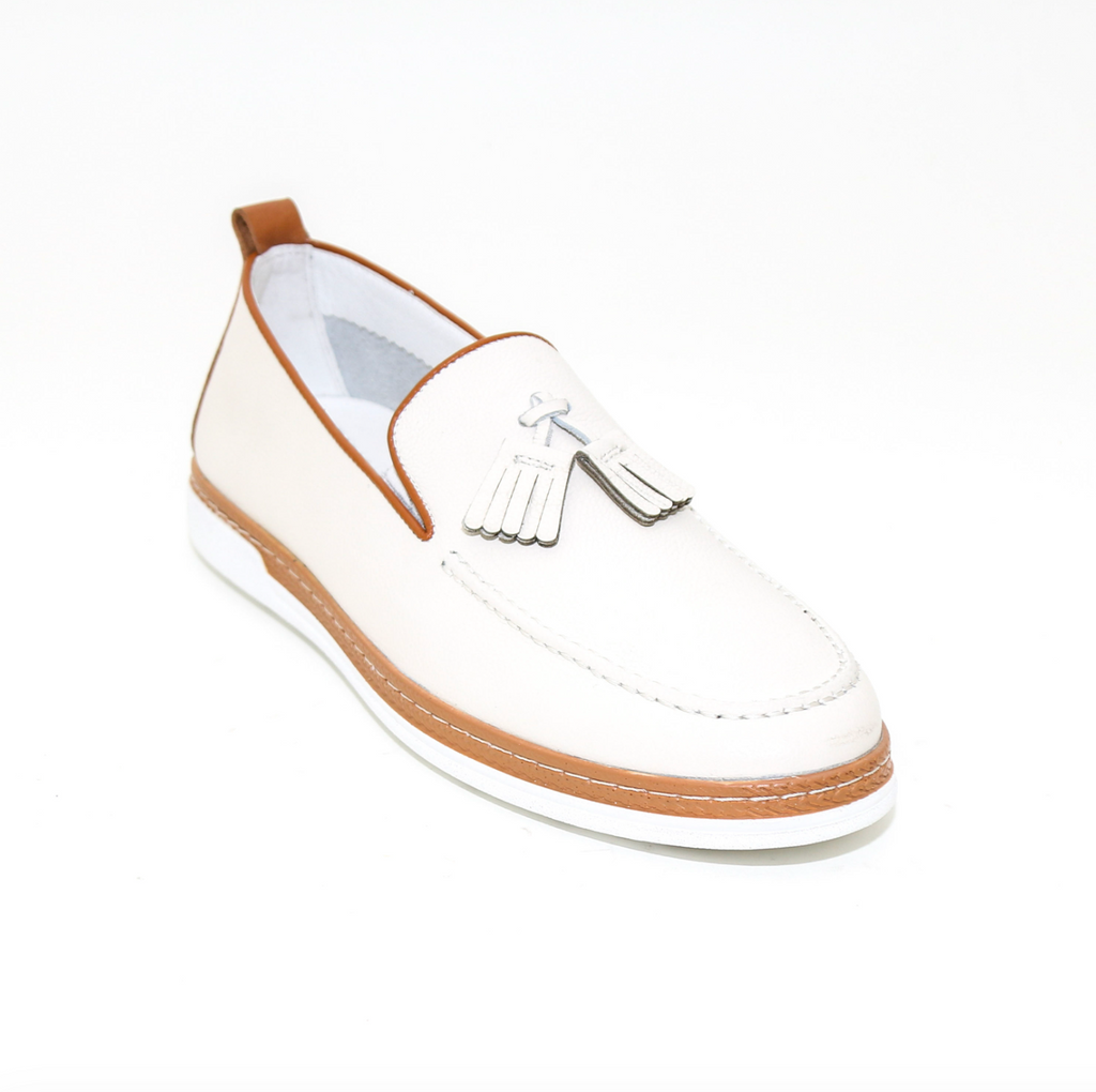 Genuine Leather Handmade Slip-On Loafers for Men