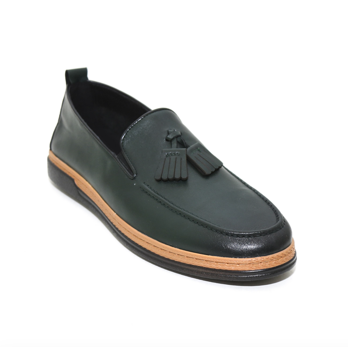 Genuine Leather Handmade Slip-On Loafers for Men