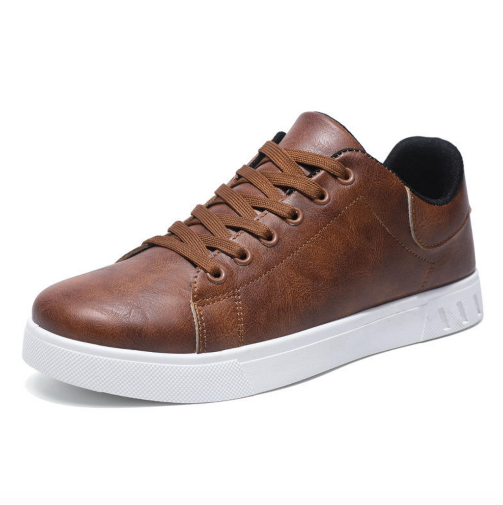 Men’s Plus-Size Leather Casual Shoes