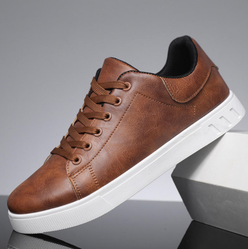 Men’s Plus-Size Leather Casual Shoes